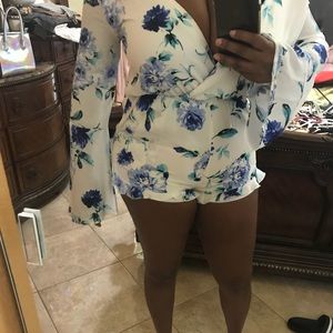 Floral romper